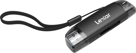 Czytnik idealny do kart Lexar Silver Plus i innych topowych modeli | Złącze USB-C oraz USB-A | Slot microSD oraz SD