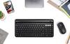 Delux K2212V BT Wireless Keyboard (Black)