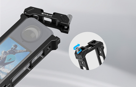 PULUZ metal cover with tripod mount for Insta360 X4