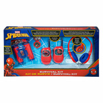 Spiderman 5-in-1 adventure set: flashlight, compass, binoculars, walkie talkie, SM-V302 headphones