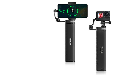 TELESIN TE-CSS-001 Power grip selfie stick (with power bank)