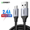 Kabel USB do Micro USB UGREEN QC 3.0 2.4A 2m (czarny)