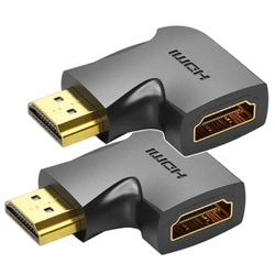 Adapter kątowy HDMI Vention AIOB0-2, 4K 60Hz (czarny) 2 szt.