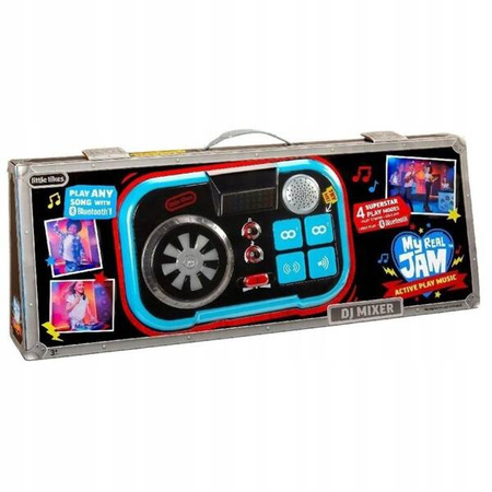 Little Tikes, My Real Jam DJ Set, Blue and Black
