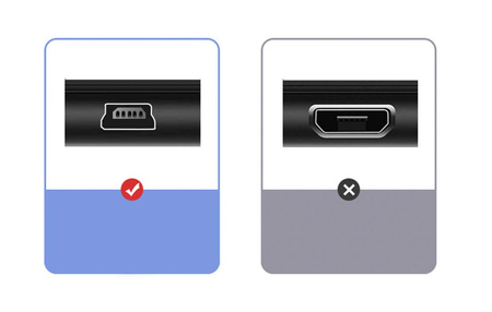 UGREEN US132 | cabel USB-MiniUSB | 0.5m | Black