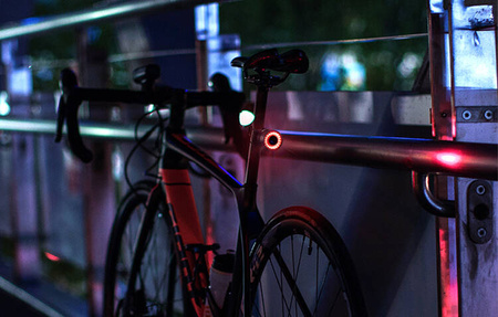 Rockbros Q3 | Tylnia Lampka rowerowa | Czarny