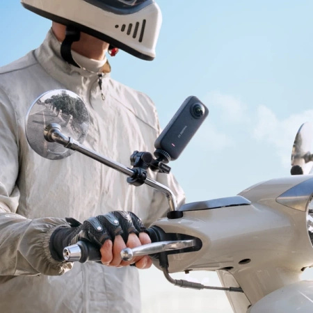 Insta360 Rear View Mirror Mount | uchwyt na lusterko wsteczne do motocykla