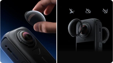 Insta360 X4 Air Standard Lens Guards | Szkła ochronne na soczewki twardości H7