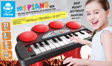 iDance My Piano MP 300 - a mini piano for learning and fun