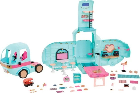 LOL Surprise OMG GLAM N' GO CAMPER 4in1 - fashionable camper for dolls