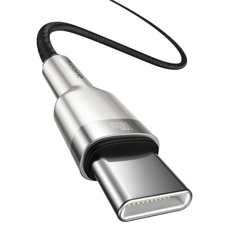 Baseus Cafule USB-C to USB-C cable, 100W, 1m (black)