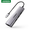 UGREEN CM266 - adapter with USB-A |RJ45 | hub micro-USB