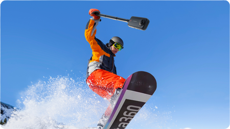 Insta360 Invisible Selfie Stick 114 cm | Niewidzialny Selfie Stick | Satin White