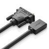 Adapter DVI do HDMI UGREEN 20118, 15cm (czarny)