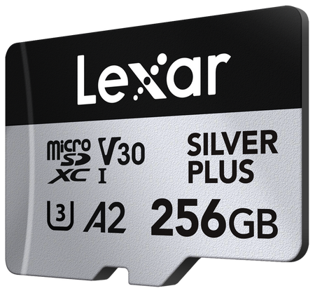 Lexar microSDXC Professional SILVER Plus R205/W150 256GB