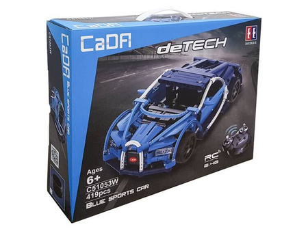 Model samochodu Roadster Double Eagle C51053W z klocków zdalnie sterowany