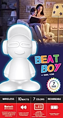 iDance Beat Boy BBL10E - luminous speaker with a power of 10 watts