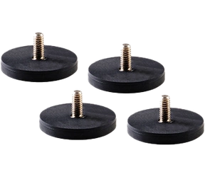 Nanlite Magnetic Base Adapter with 1/4"-20 Thread Set (4pcs)