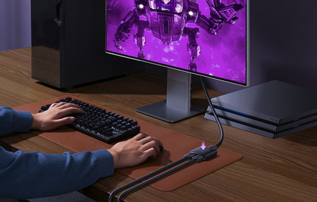 Adapter HDMI Baseus 2w1 (czarny)