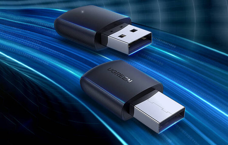 USB adapter / External network card UGREEN CM448, 2.4GHz (black)