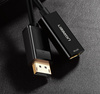 Adapter, kabel DisplayPort (męski) - HDMI (żeński) UGREEN MM137, 4K (czarny)