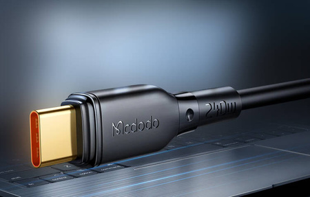 Kabel USB-C Mcdodo CA-3311, 240W, 2m (czarny)