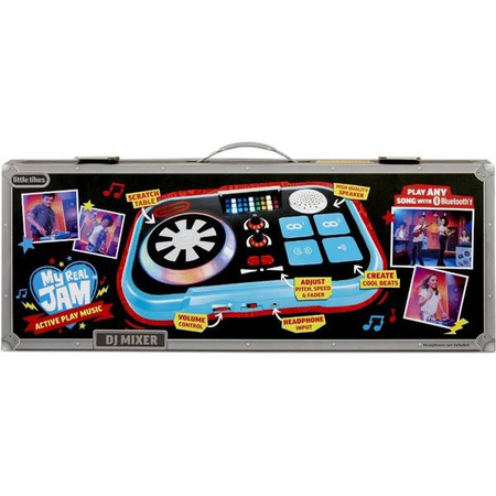 Little Tikes, My Real Jam DJ Set, Blue and Black