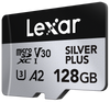 microSDXC Silver Plus 1066x UHS-I/U3/A2/4K R205/W150 (V30) 128GB