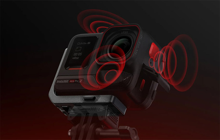 Vertical-horizontal mount for the Insta360 Ace Pro 2 camera