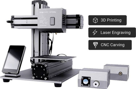 Snapmaker 3 in 1 multifunction printer - 3D printer, laser and CNC milling machine in one!