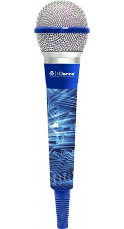 iDance CLM5 microphone - blue wired microphone