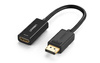 Adapter, kabel DisplayPort (męski) - HDMI (żeński) UGREEN MM137, 4K (czarny)
