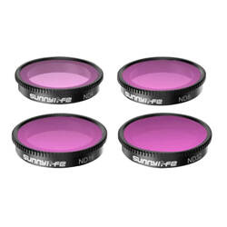 Sunnylife zestaw filtrów ND4, ND8, ND16, ND32 do Insta360 GO 2, GO 3, GO 3s