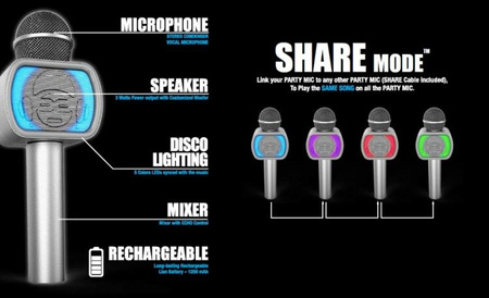 iDance PM 20 - Bluetooth microphone