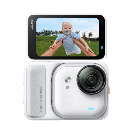 Insta360 GO Ultra Standard Bundle | Kamera sportowa | 4K | 53g | Arctic White