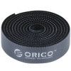 Velcro tape, cable organizer Orico 1m (black)