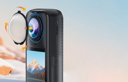 Puluz PU749T | Lens covers | Tempered glass | Insta360 X5