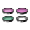Sunnylife zestaw filtrów MCUV, CPL, ND4, ND8 do Insta360 GO 2, GO3, GO3s