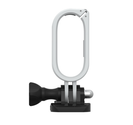 Housing / Frame with Telesin mount for Insta360 GO 2 (IS-CFR-002) white