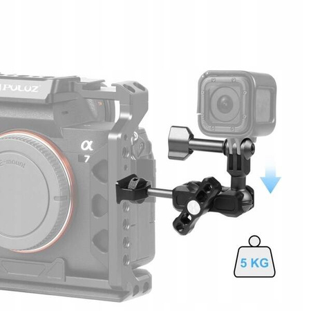 Arm Holder 3d Magic Arm Mount 1/4" For Gopro / Sjcam / Xiaomi / DJI / Insta360 / Pu842b