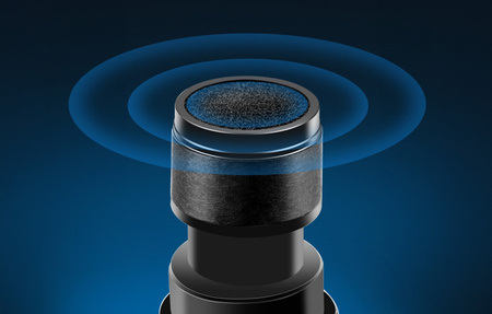 Dynamic wireless microphone 1 to 2 UHF PURUM PU643 3.5mm