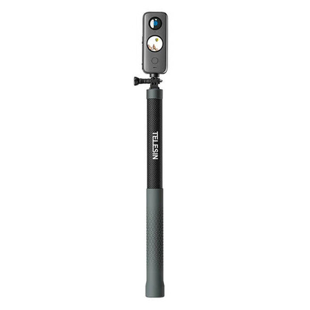 Telesin GP-MNP-300-3 |kijek selfie stick z włókna węglowego o długości 3m