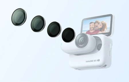 Set of ND filters for the Insta360 GO 3S camera