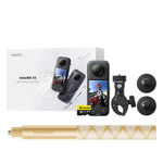 Insta360 X3 Motorcycle Kit | zestaw z akcesoriami i ulepszonym uchwytem na kierownicę | z okazji JOYRIDE Invisible Selfie Stick 114cm w cenie zestawu!