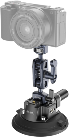 SmallRig 4236 4" Camera Mount Kit with Suction Cup (for shots from a vehicle)