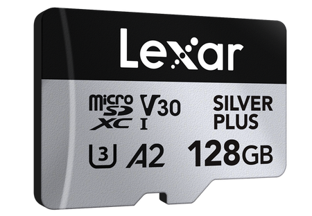 microSDXC Silver Plus 1066x UHS-I/U3/A2/4K R205/W150 (V30) 128GB