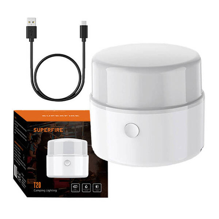 Superfire T20 camping lamp, 180lm, USB
