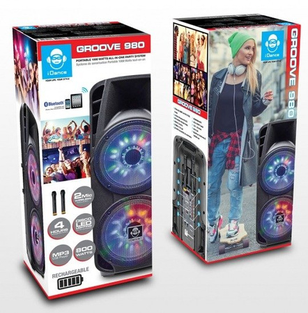 iDance Groove 980 - 1000W Bluetooth speaker