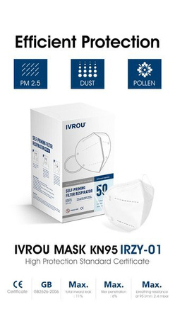 Becker Healthcare IVROU - 4-layer protective mask with KN95 elastic band