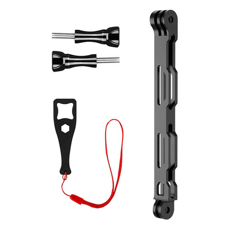 Telesin TE-AEA-001 | aluminiowy wysięgnik 16,5cm do kamer sportowych